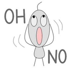 I come! An alien! sticker #3104852