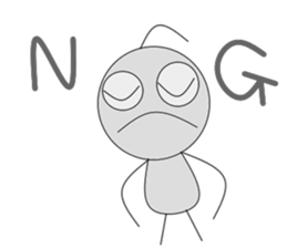 I come! An alien! sticker #3104865