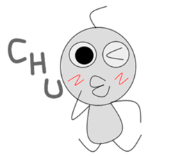 I come! An alien! sticker #3104866