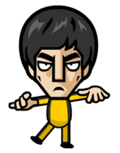 Master Kung-Fu Finger sticker #3105068