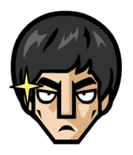 Master Kung-Fu Finger sticker #3105077