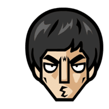 Master Kung-Fu Finger sticker #3105092