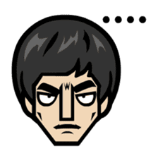 Master Kung-Fu Finger sticker #3105096