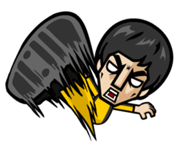 Master Kung-Fu Finger sticker #3105103