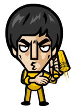 Master Kung-Fu Finger sticker #3105104