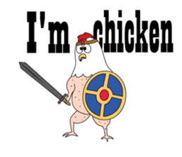 Brave chicken and Animals sticker #3105267