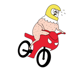 Brave chicken and Animals sticker #3105268