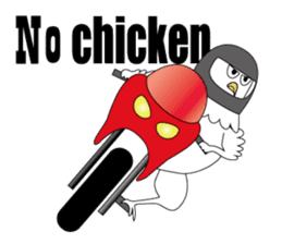 Brave chicken and Animals sticker #3105269