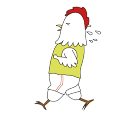 Brave chicken and Animals sticker #3105273