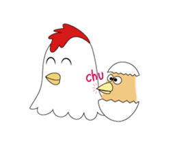 Brave chicken and Animals sticker #3105275