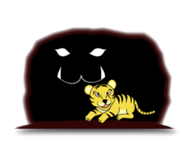 Brave chicken and Animals sticker #3105301