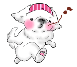 pekingese party! sticker #3105685