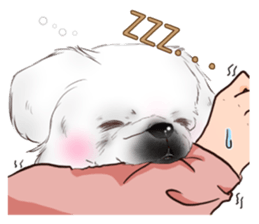 pekingese party! sticker #3105705