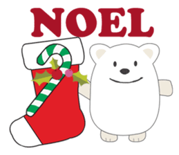 Noel Shirokuma sticker #3106309