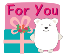 Noel Shirokuma sticker #3106316