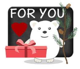 Noel Shirokuma sticker #3106323