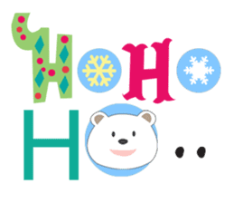 Noel Shirokuma sticker #3106324