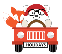 Noel Shirokuma sticker #3106330