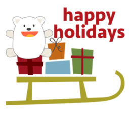 Noel Shirokuma sticker #3106337