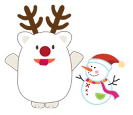 Noel Shirokuma sticker #3106343