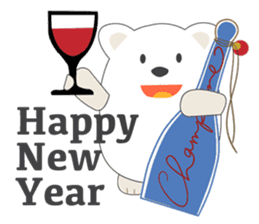 Noel Shirokuma sticker #3106346