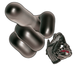 Steel frame piranha Kowalski sticker #3106755