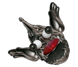 Steel frame piranha Kowalski sticker #3106766