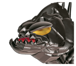 Steel frame piranha Kowalski sticker #3106769