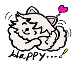 The dog's fat a little. Dog's name MOKO. sticker #3106917