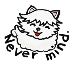 The dog's fat a little. Dog's name MOKO. sticker #3106927