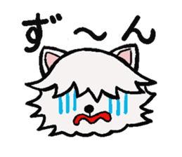 The dog's fat a little. Dog's name MOKO. sticker #3106933