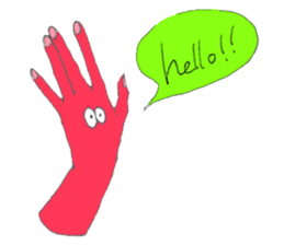 HAND-kun sticker #3107149