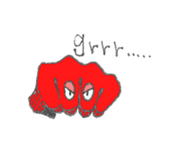 HAND-kun sticker #3107151