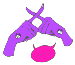 HAND-kun sticker #3107154