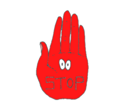 HAND-kun sticker #3107157