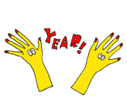 HAND-kun sticker #3107158
