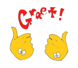 HAND-kun sticker #3107159