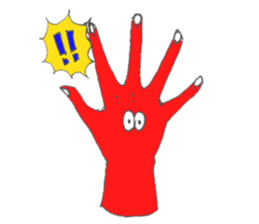 HAND-kun sticker #3107162