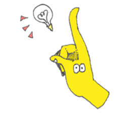 HAND-kun sticker #3107164