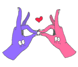 HAND-kun sticker #3107174