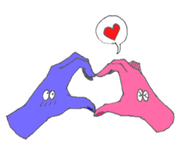 HAND-kun sticker #3107175