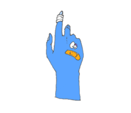 HAND-kun sticker #3107180