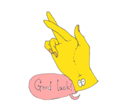 HAND-kun sticker #3107185