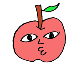 40 crazy apples sticker #3107227