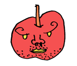 40 crazy apples sticker #3107228