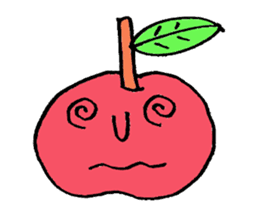 40 crazy apples sticker #3107229