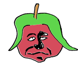 40 crazy apples sticker #3107231