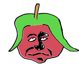 40 crazy apples sticker #3107231