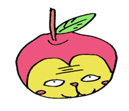 40 crazy apples sticker #3107236