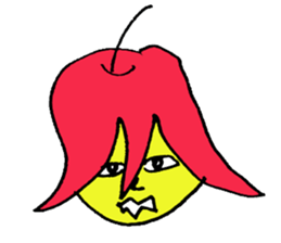 40 crazy apples sticker #3107239